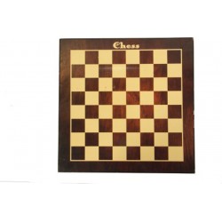 AVM 16" MDF Flat Chess Board without Coins